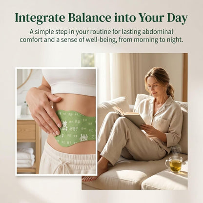 Balance Patch – Japanese Herbal Stomach Patch with Plant-Based Ingredients