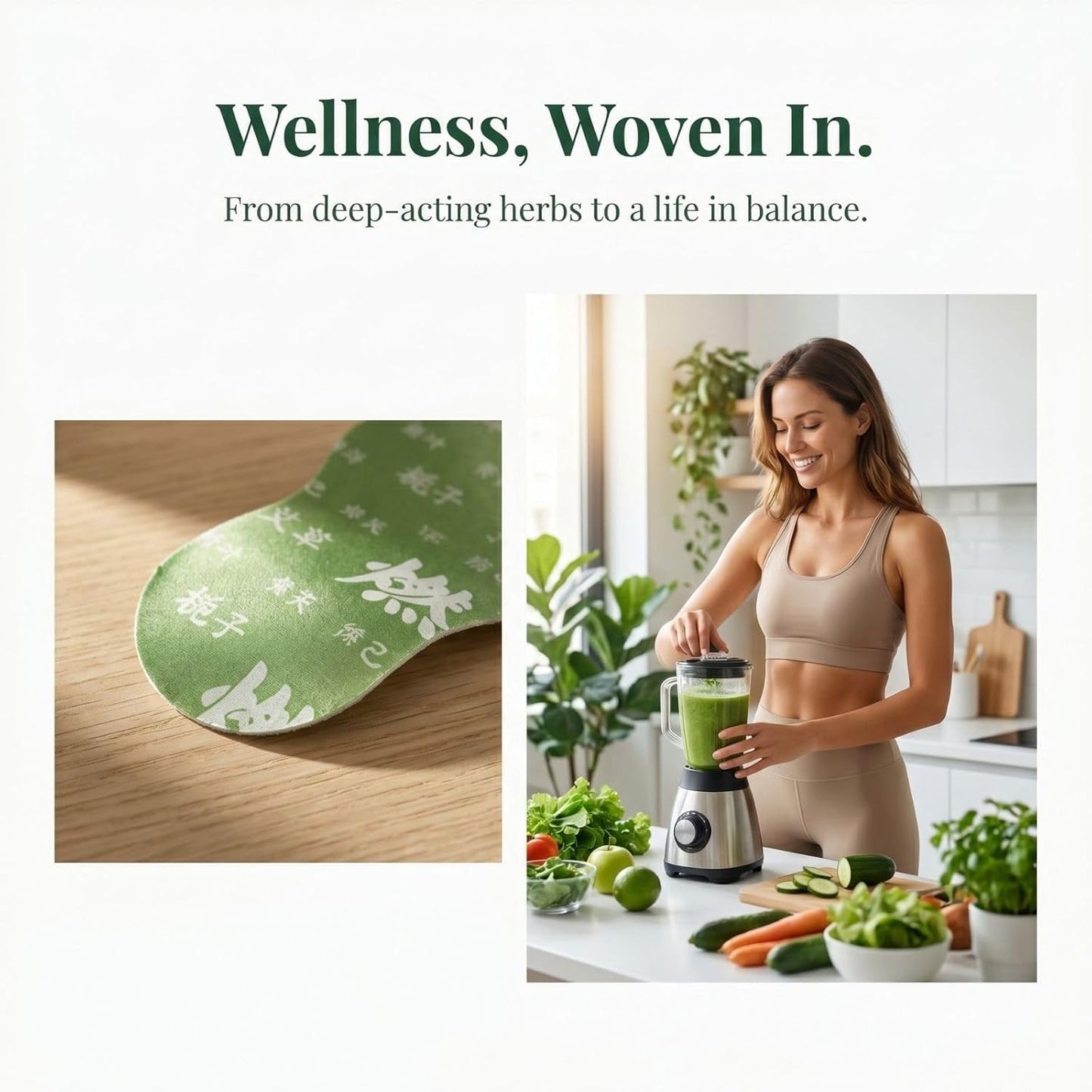 Balance Patch – Japanese Herbal Stomach Patch with Plant-Based Ingredients