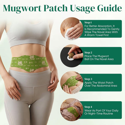 Balance Patch – Japanese Herbal Stomach Patch with Plant-Based Ingredients