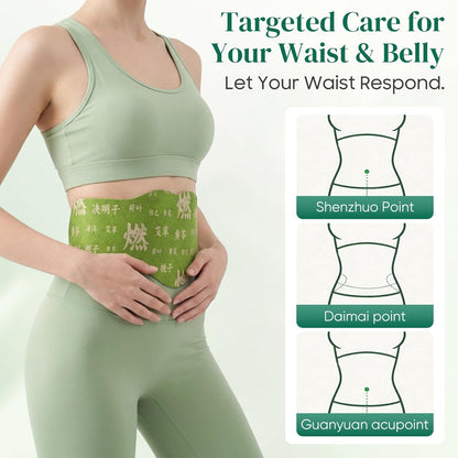 Balance Patch – Japanese Herbal Stomach Patch with Plant-Based Ingredients