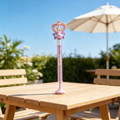 Princess Magic Wand Water Squirter — Pull & Spray Crown Blaster