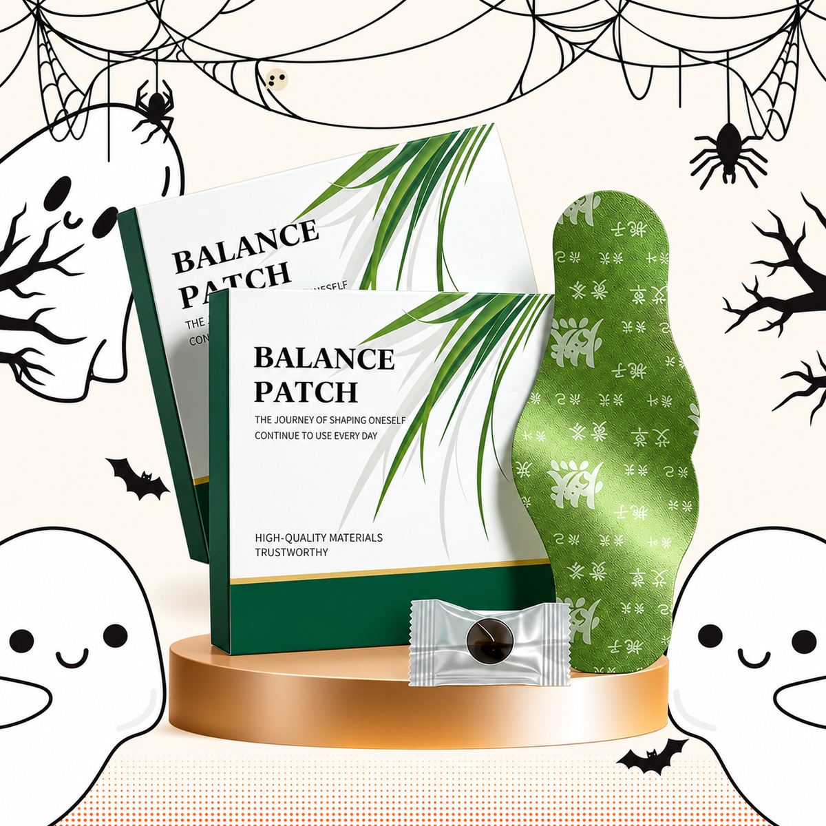 Balance Patch – Japanese Herbal Stomach Patch with Plant-Based Ingredients