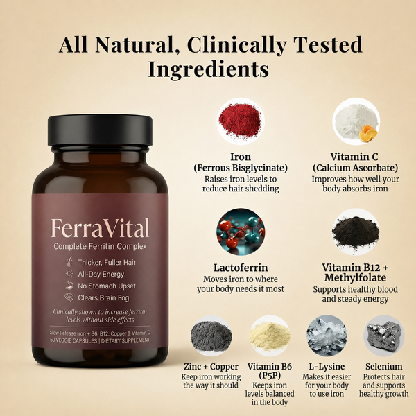 Complete Support for Hair, Energy & Iron