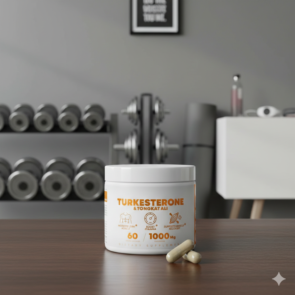 Turkesterone & Tongkat Ali Capsules
