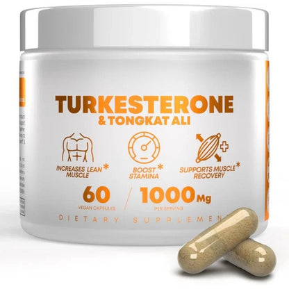 Turkesterone & Tongkat Ali Capsules